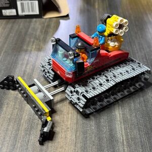 LEGO City Snow Groomer 60222‎ Snowplow Vehicle with 2 Minifigures